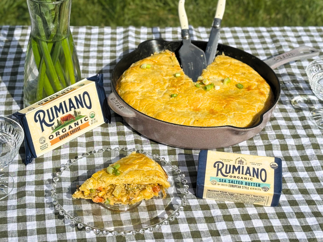 Spring Gouda & Veggie Pot Pie
