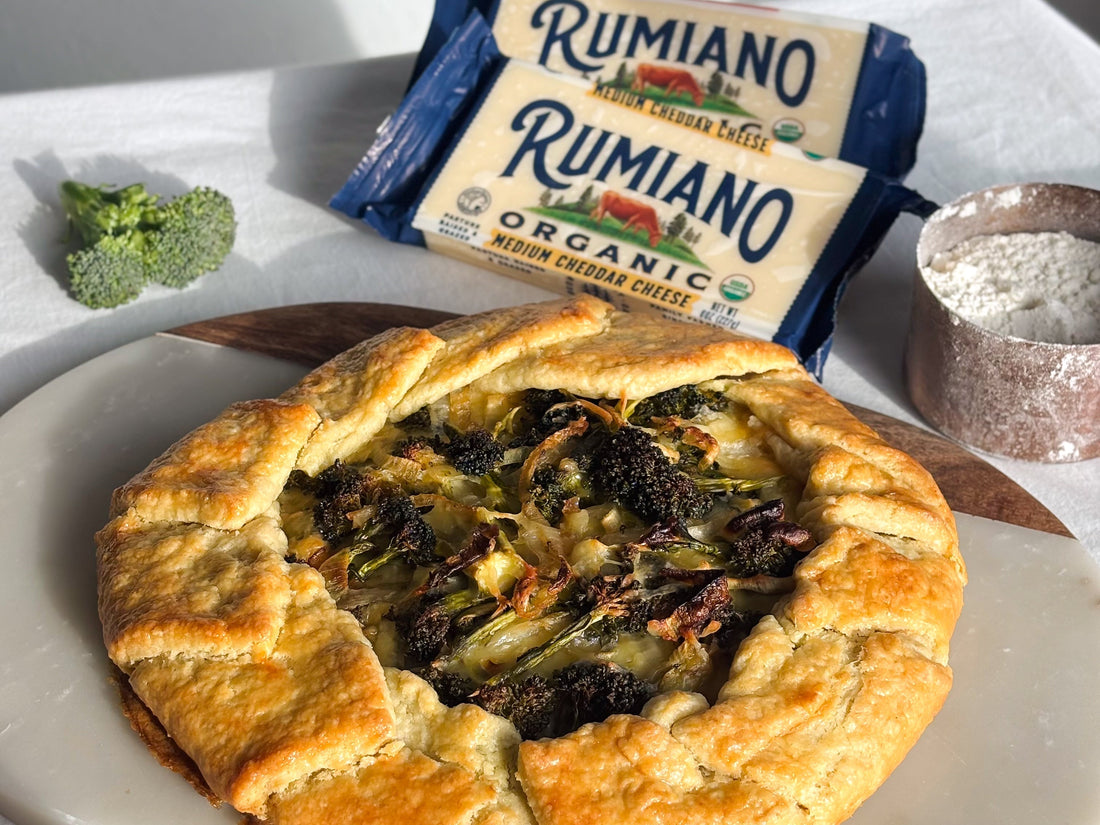 Broccoli and Cheddar Galette: A Rustic Spring Delight
