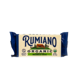 Rumiano Organic Mozzarella 8oz Bar