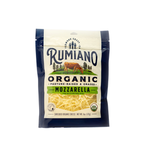 Rumiano Organic Mozzarella Shredded 6oz