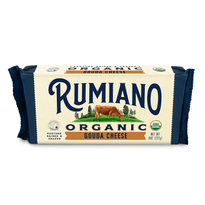 Rumiano Organic Gouda 8oz Bar