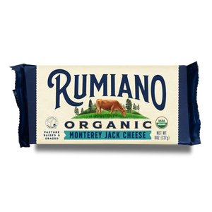 Rumiano Organic Monterey Jack 8oz Bar