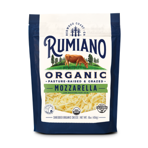 Rumiano Organic Mozzarella Shredded 6oz