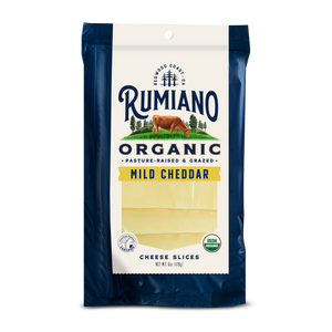 Rumiano Organic Mild Cheddar Slices 6oz