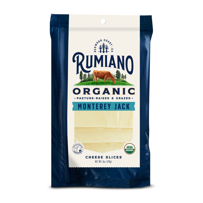 Rumiano Organic Monterey Jack Slices 6oz