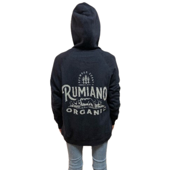 Rumiano Organic - Blue and White Hoodie